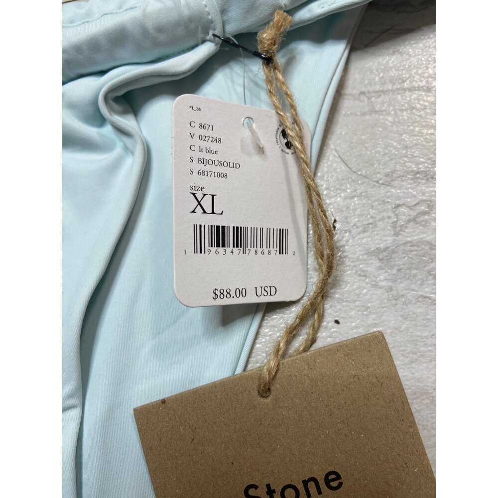 NWT Stone Fox Swim x Free People Lele Tie Front Bandeau Bikini Bottom Set-sz XL - Picture 7 of 7